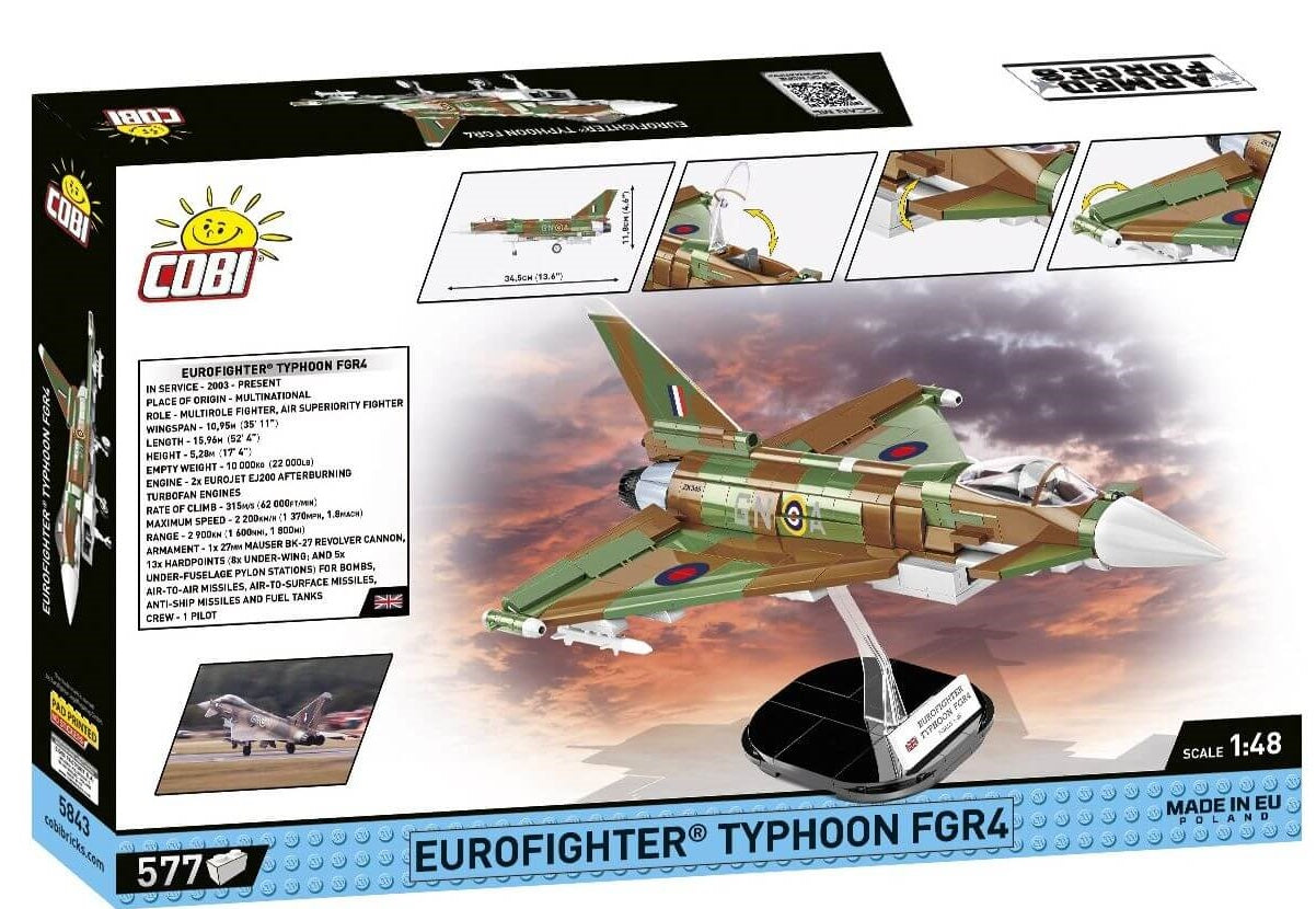 COBI 5843 - EUROFIGHTER TYPHOON FGR4