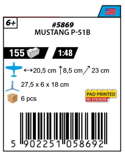 COBI 5869 - MUSTANG P-51B