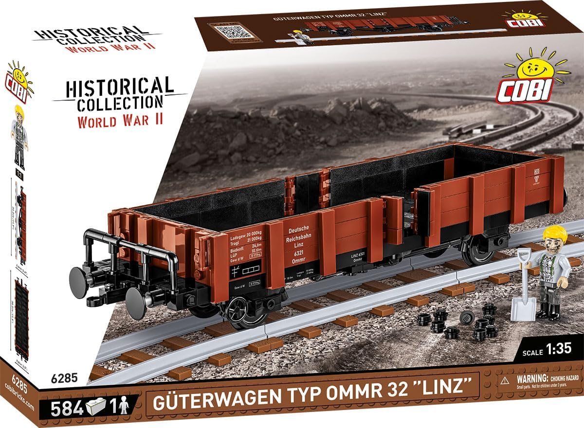 COBI 6285 - GUTERWAGEN TYP OMMR 32 "LINZ"