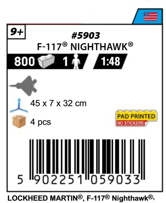 COBI 5903 - LOCKHEED F-117 NIGHTHAWK