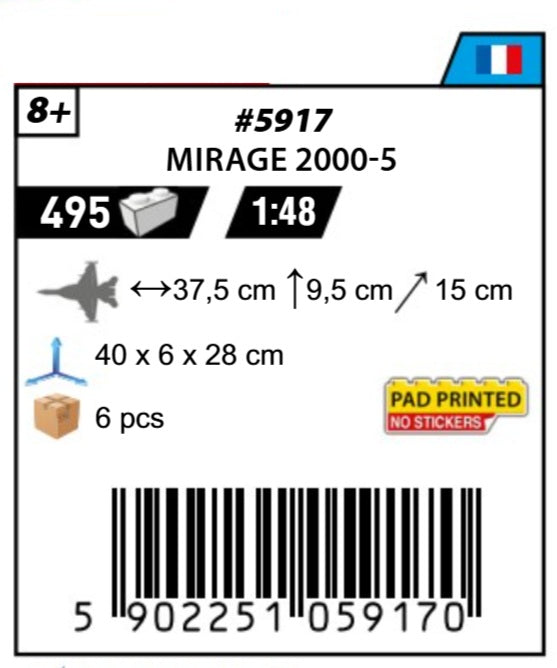 COBI 5917 - MIRAGE 2000-5