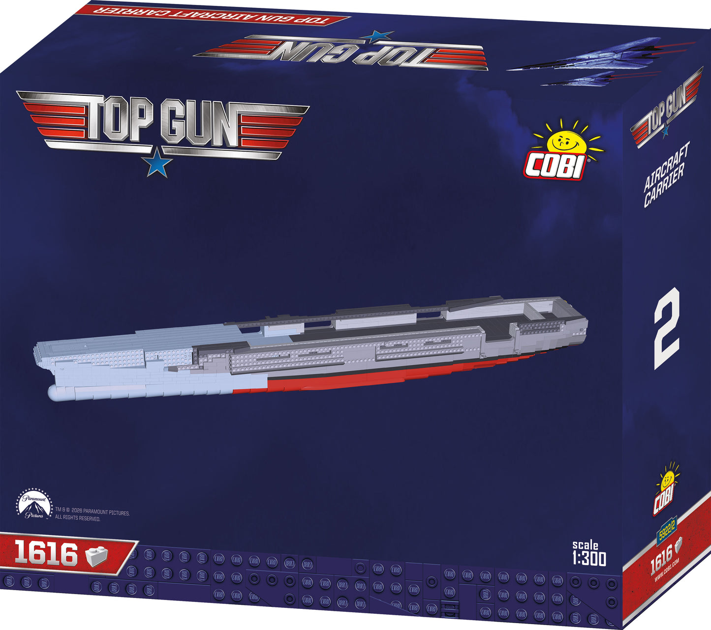 COBI 5922 - TOP GUN AIRCRAFT CARRIER