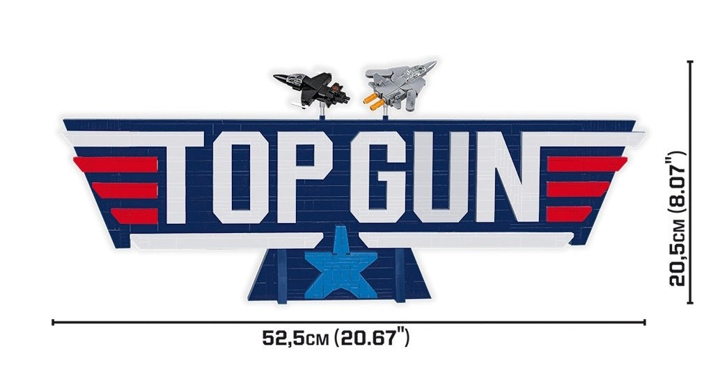 COBI 5925 - TOP GUN LOGO (PRE-COMMANDE)