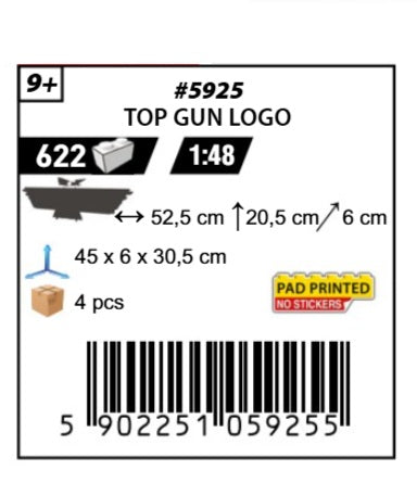 COBI 5925 - TOP GUN LOGO