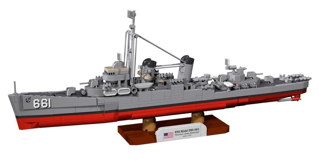 COBI 4866 - USS KIDD DD-661 (PRE-COMMANDE)