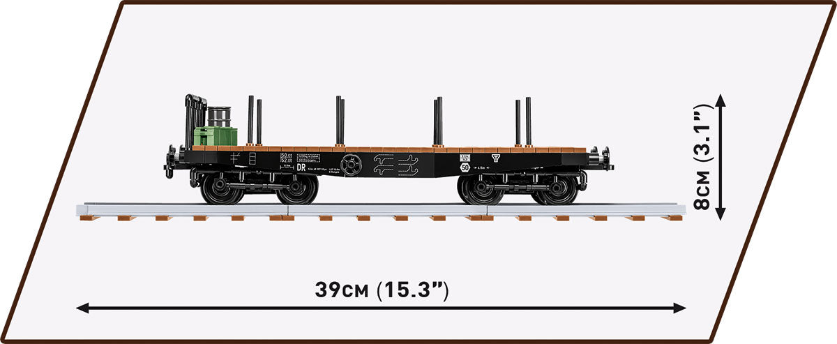 COBI 6284 - SCHWERER PLATTFORMWAGEN TYPE SSYS