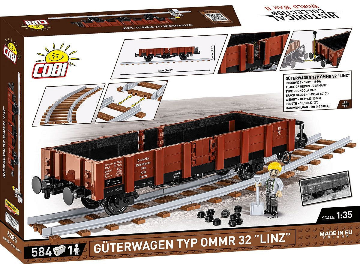 COBI 6285 - GUTERWAGEN TYP OMMR 32 "LINZ"