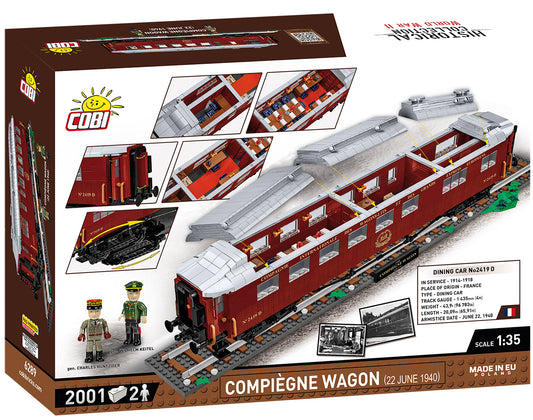 COBI 6289 - COMPIEGNE WAGON (JUNE 22, 1940)