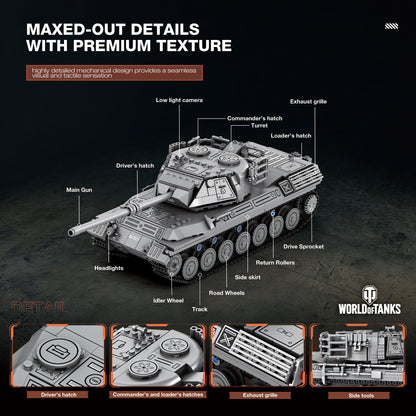 REOBRIX 77038 - LEOPARD 1 (WORLD OF TANKS)