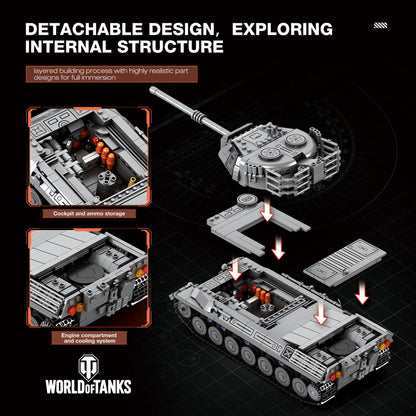 REOBRIX 77038 - LEOPARD 1 (WORLD OF TANKS)