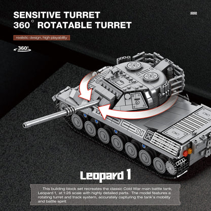 REOBRIX 77038 - LEOPARD 1 (WORLD OF TANKS)
