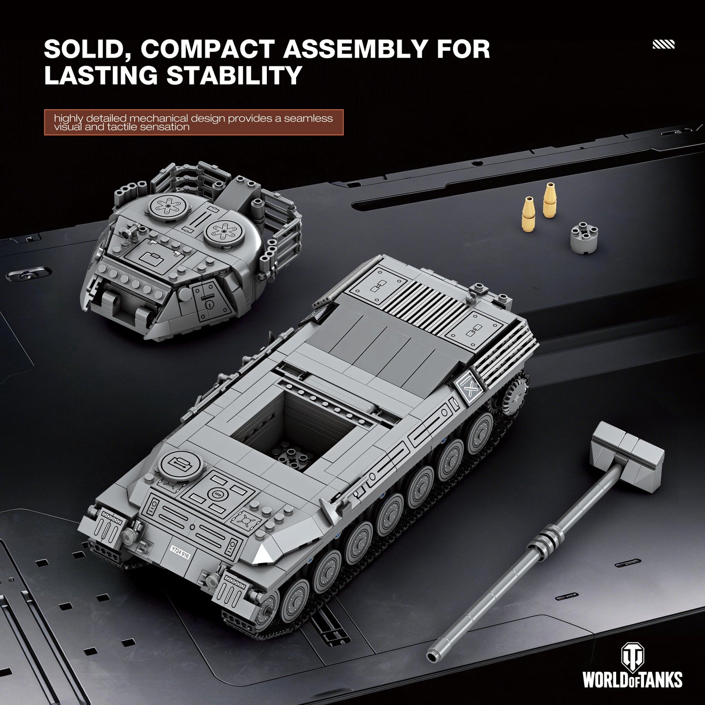REOBRIX 77038 - LEOPARD 1 (WORLD OF TANKS)