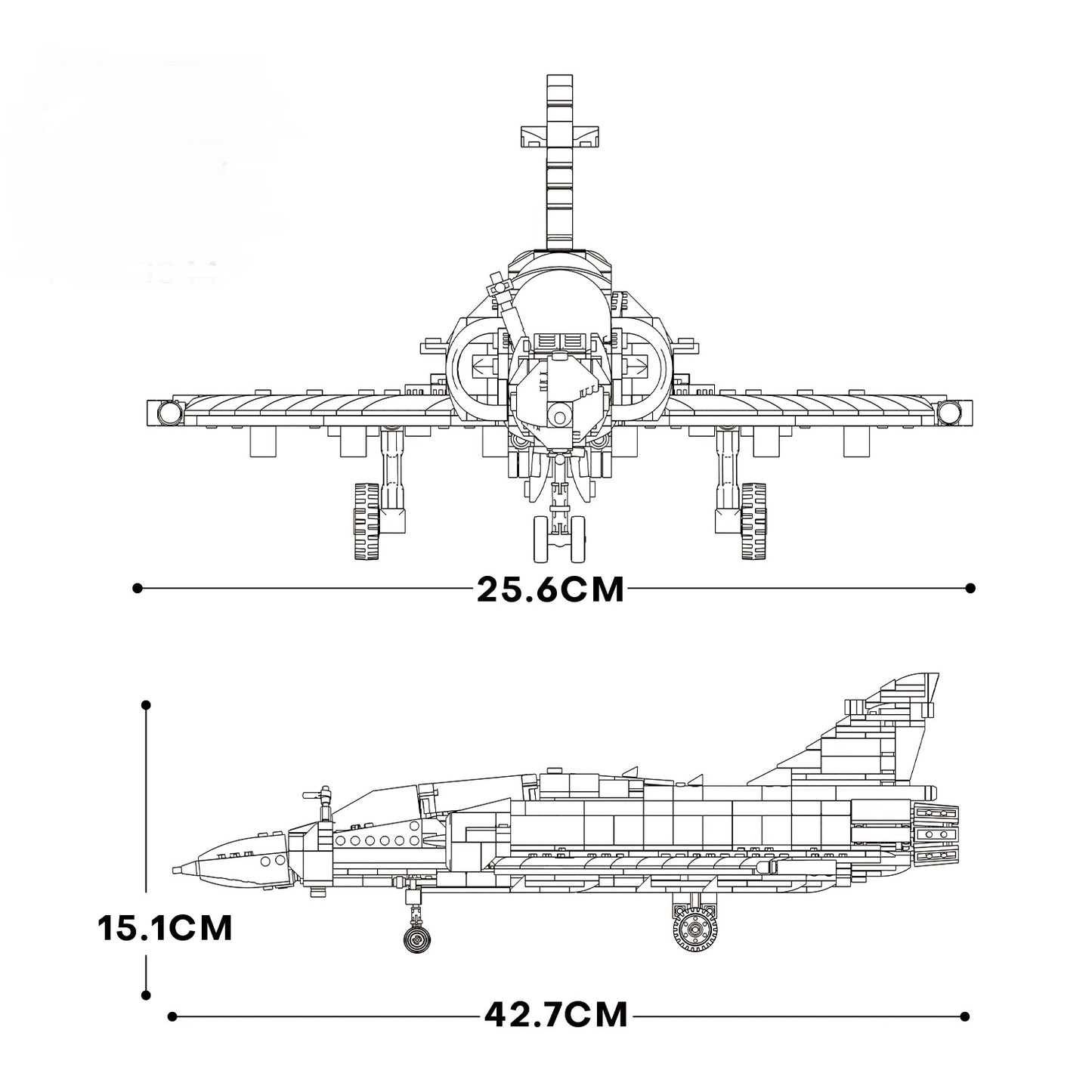 REOBRIX 33044 - MIRAGE 2000