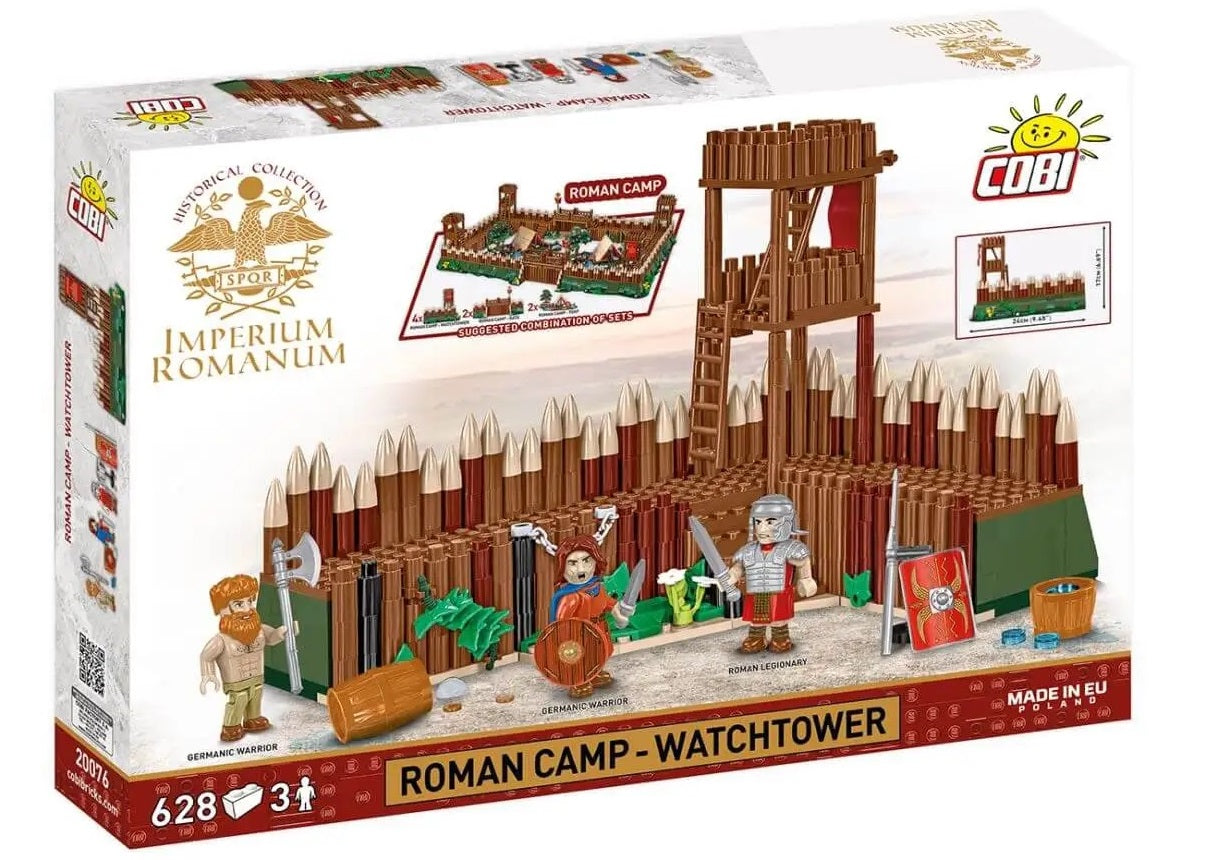 COBI 20076 - ROMAN CAMP-WATCHTOWER (PRE-COMMANDE)