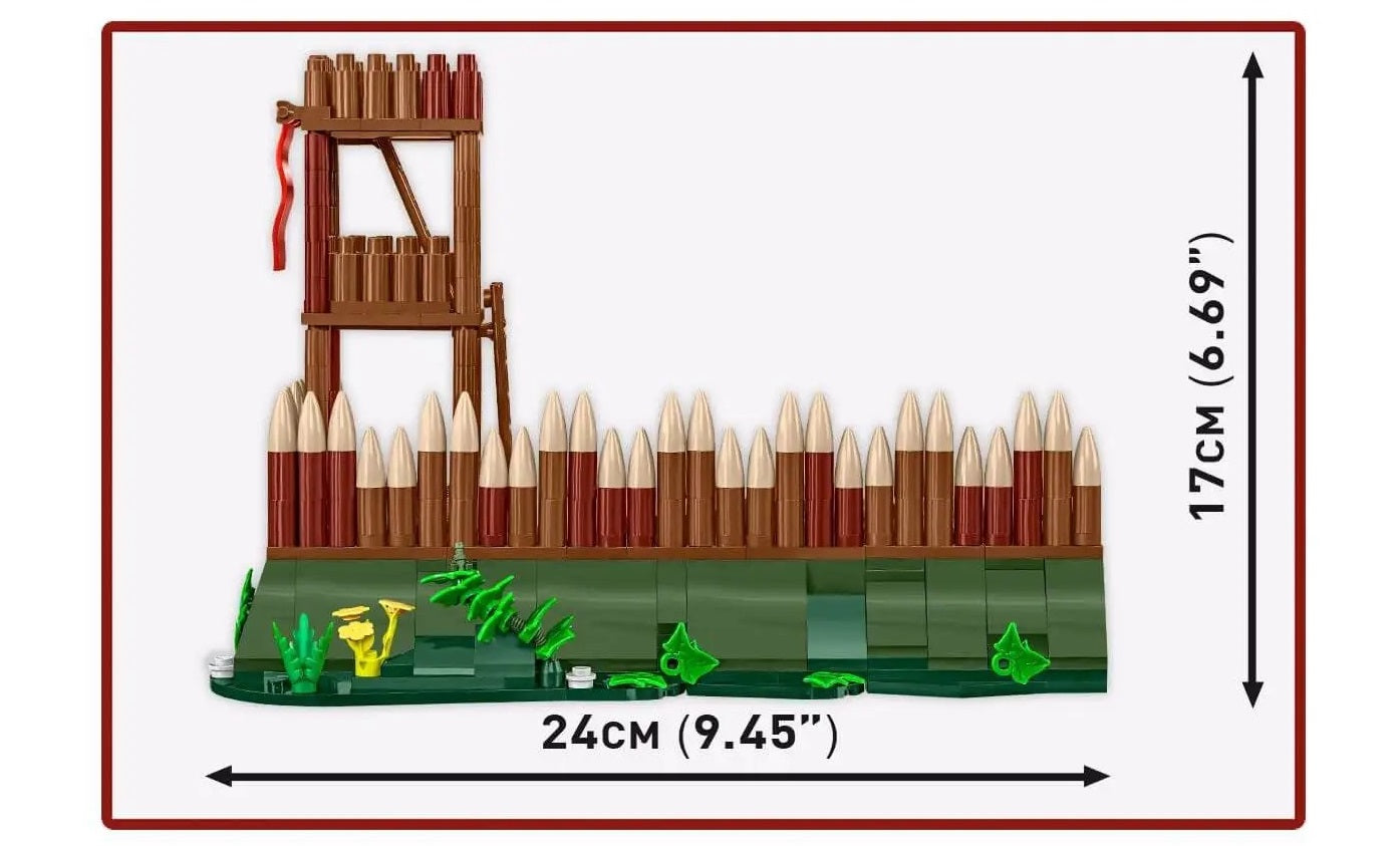 COBI 20076 - ROMAN CAMP-WATCHTOWER (PRE-COMMANDE)