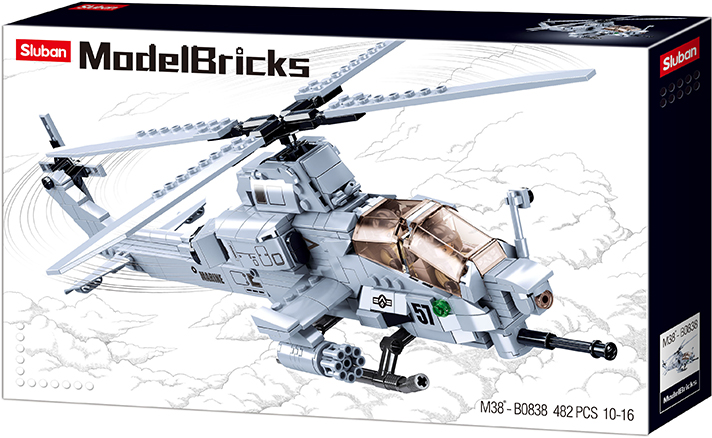 SLUBAN M38-B0838 - BELL AH-1ZS VIPER