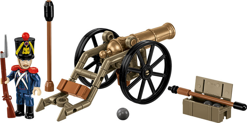 COBI 20093 - FRENCH ARTILLERYMAN & CANNON (PRE-COMMANDE)
