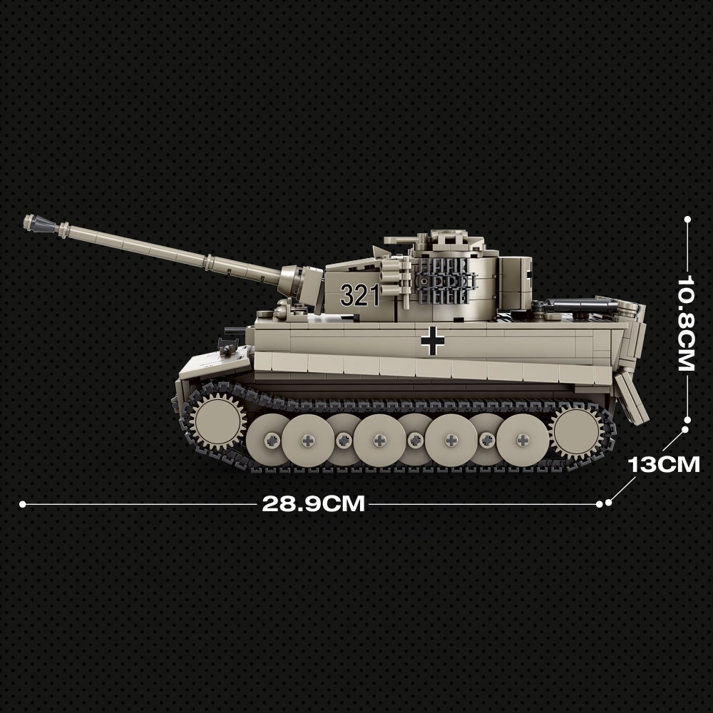 REOBRIX 77031 - TIGER I (WORLD OF TANKS)