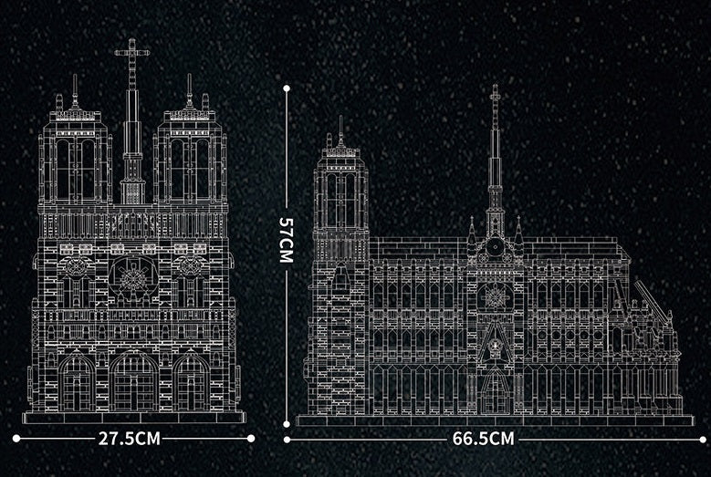 REOBRIX 66016 - CATHEDRAL OF NOTRE DAME