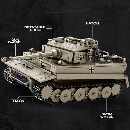 REOBRIX 77031 - TIGER I (WORLD OF TANKS)