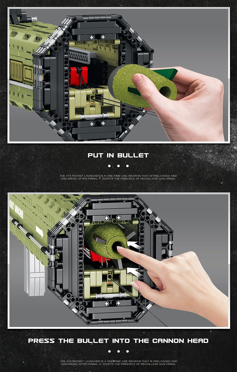REOBRIX 77027 - AT-4 ROCKET LAUNCHER