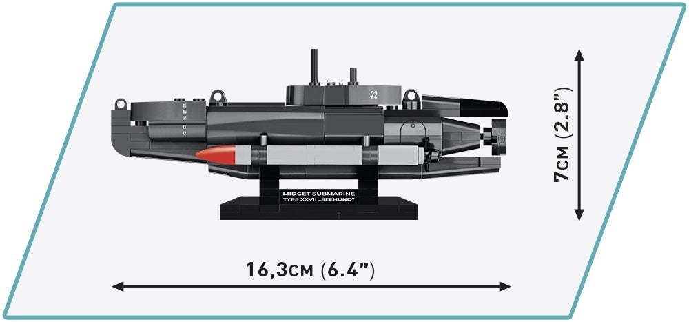 COBI 4846 - U-BOAT XXVII "SEEHUND"