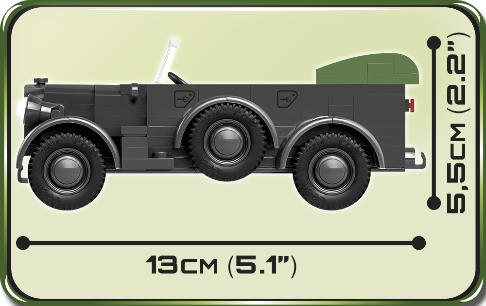 COBI 2405 - 1937 HORCH 901 (KFZ.15)
